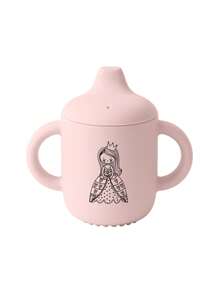 PopLittleOne 1PC硅胶婴儿吸管杯卡通图案婴儿杯子便携式婴儿水瓶固体婴儿餐具防漏婴儿奶瓶