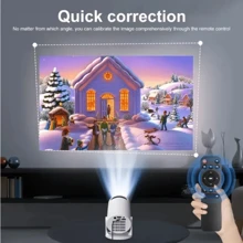 Mini Projector, 1080p, Convenient To Carry, It Can Be Enjoyed Anytime And Anywhere, For Home Theater And Outdoor Camping. - 查看 5