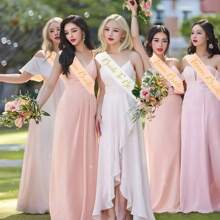 Set de 12 bandas/fajas para despedida de soltera, incluyendo banda para la novia, banda para la tribu de la novia, banda para la madre de la novia, banda para despedida de soltera y banda para fiesta de duchas nupciales