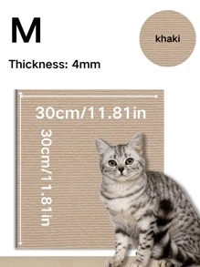 1 PC Kattenkrabmat is stevig, krasbestendig, laat geen vuil vallen Bescherming, de bank kan gemakkelijk worden geknipt en geplakt, de kattenkrabmat is ademend, slijtvast, krasbestendig, kan op de muur worden geplakt, uitstekend materiaal, zwart, beige, donkerblauw 3 kleuren kunnen kiezen Eenvoudig ontwerp