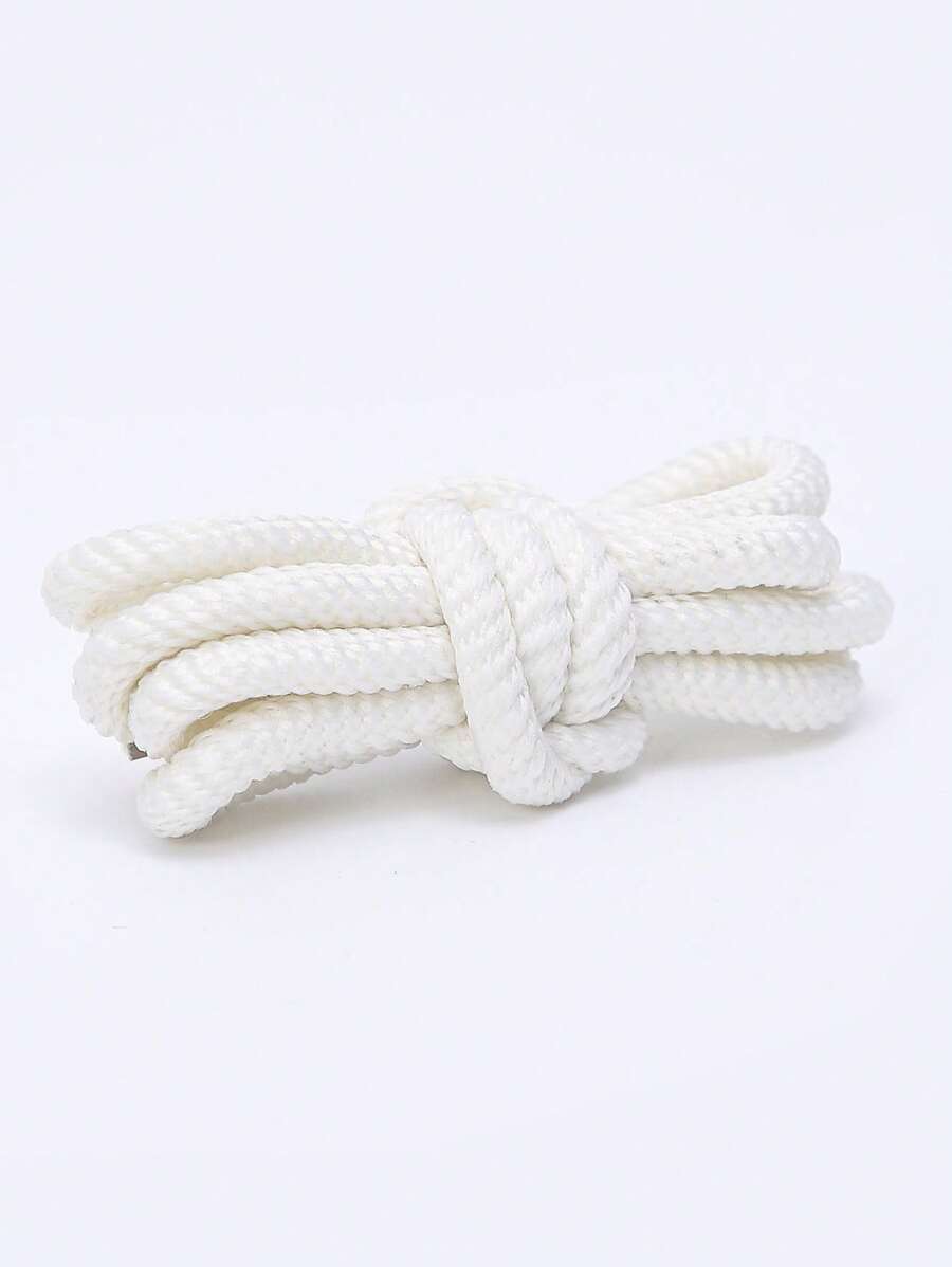 Multi-Color Shoelaces Suitable For Sports Shoes, Chunky Sneakers, Colorful, Round Shoe Laces - White - View 1