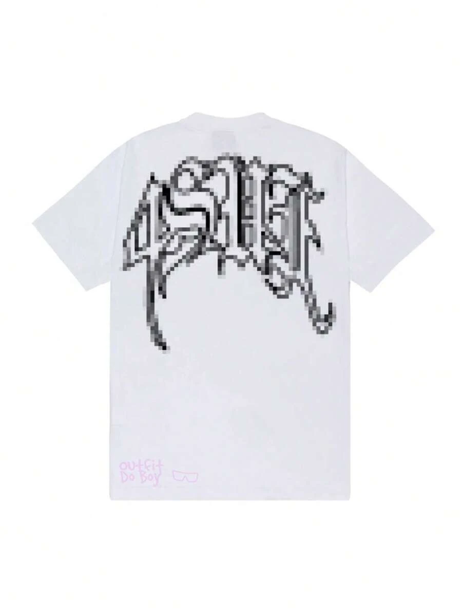 Unisex Basic T-Shirt 100% Cotton Fabric Fashion Streetwear Immediate Shipping - trắng - Xem 1