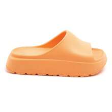 Slippers With Arched Insole And Thickened Soles - Orange - View 2