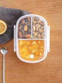 Portable Bento Box Microwavable Lunch Box Divided Fruit Box Students Divided Fruit Box Crisper Box Lunch Box - J-001 - View 3