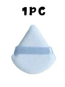 一套18件化妆工具，包括3个三角粉扑，3个迷你化妆蛋，3个粉扑气垫，3个迷你拇指粉扑，3个葫芦化妆蛋，1个发带和2个腕带。带有柔软蝴蝶结洗脸头带的全新高吸引力发饰组合。