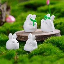 6pcs Easter & New Year 2025 Miniature Luminous Growing Little Pixies, Gardening Landscaping DIY Decor Accessories