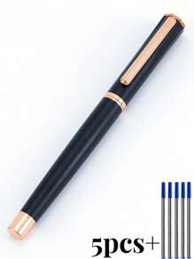 [Customized] High Quality Business Office Ball Pen Set In Gift Box, Includes 2 Refills, Daily Writing, Signing, Gifting For Father's Day, Thanksgiving, Christmas, Birthday, Friends, Relatives, Leaders, Colleagues Back To School