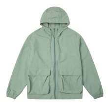 Timberland Giacca sportiva antivento con cappuccio per uomo, casual activewear per corsa, fitness, A69QFEC6