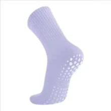1 Pair Women's Yoga Socks, Solid Color Midsole Anti Slip Grip Yoga Pilates Ballet Socks - Multicolor - View 14