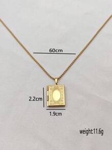 1 colar vintage de aço inoxidável de alta qualidade, multiestilos, joia minimalista de luxo, presente para mulheres