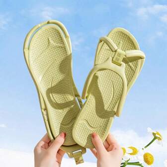 可折叠旅行拖鞋，女士一次性酒店淋浴凉鞋，男士轻便防滑便携式拖鞋