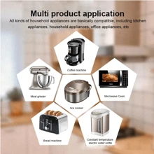 1-6pcs Silicone Cord Winder Holder Power Cord Organizer Clip Self Adhesive Cable Wire Fixer For Air Fryer Coffee Machine