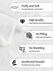 1pc Custom Flannel Photo Blanket For Bed,Multipurpose Living Room Sofa Outdoor Beach Camping Pet,Personalized Family/Pet/Couple Name Printed Bedding Blanket, Personalized Christmas Gifts, Mother's Day/Father's Day Gift, Family Gift, Birthday Gifts, Gift For Friend, Gift For Her, Gift For Mom/Dad - Style 1 - View 9