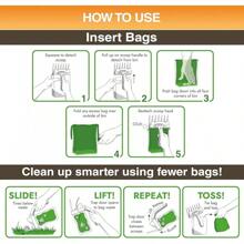 Neater Pets Lift N' Bag Trap Door Dog Pooper Scooper With Bag Attachment For Small To Large Breeds - 15 Refill Bags - Heavy Duty Dog Poop Scooper For Yard & Walks, One-Handed Operation, Direct To Bag - Black - View 9