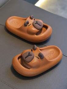 1 paar Capybara Kids EVA antislip binnendouchesandalen voor jongens en meisjes, zomer