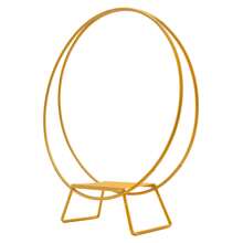 YUNRUX 80cm Cake Stand Wedding Party Flower Metal Double Pole Cake Stand Accessories - A - 查看 9