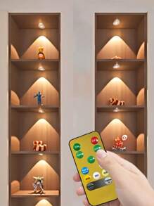 1pc Cat Eye Hill Shape Night Light With Motion Sensor,Suitable For Living Room, Bedroom, Office, Hallway Lighting,USB Powered Energy Saving