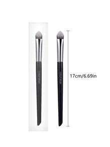 3/1pc Black Tiangular Concealer Brush For Acne, Dark Cicles, Tear Troughs,Highlighting And Detaing,.Christmas Gift,A Must Have Makeup Bnush For Beginers,A Great Makeup Item - Multicolor - View 6