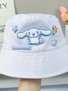 Sanrio 1 pièce Chapeau de soleil d'été Sanrio, chapeau de seau à large bord adorable avec Pompompurin et My Melody