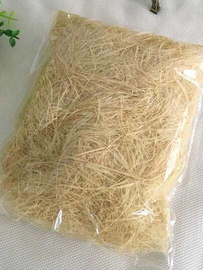 30g Natural Grass Silk Gift Box Red Wine Cosmetics Packaging Decoration Filler Festival Gift Box Filler