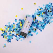 1pc Fireworks Party Small Fireworks Wedding Spring Fireworks Tube Colorful Paper Scraps Hand Twisted Atmosphere Props Wedding Props Party Decoration Supplies,Random Lettering On The Cylinder Body - Multicolor - View 13