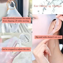 1pc Reusable Anti-Wrinkle Silicone Face Mask Holder For Sheet Masks, Moisturizing Facial Mask Cover, Prevent Evaporation, Beauty Face Tool ,For Mask Skincare Face Tool And Reusable To Prevent Evaporation, Face Care,For Sheet Masks, Moisturizing Facial Mask Cover, Prevent Evaporation, Beauty Face Tool,Beauty & Makeup Tool,Silicone Mask,Face Mask Skin Care,Sleep Mask,Gift For My Mother,Mother's Day,Skin Care Tools,Home Essentials,Face Shield