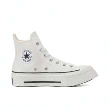 Converse 2025 Unisex Chuck 70S SEASONAL Canvas/Vulcanized Shoes, High-Top A06436C - White - View 2