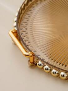 1 pieza Bandeja decorativa, Bandeja para exhibición de fiestas temáticas de bodas, Adecuada para el Día de San Valentín y feriados, Bandeja de almacenamiento de joyas