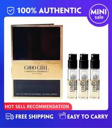 Carolina Herrera Ladies Good Girl Eau De Parfume EDP  Natural Spray Perfume For Women 1.5ml 0.05 Oz Fragrances Mini Travel Size - 4.5ml(1.5ml*3支) - 查看 1