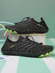 Anti-Slip, Quick-Dry Water Shoes For Teenagers, Suitable For Swimming, Beach, Water, Stream, Rock Climbing, Yoga, Couples Outdoor Sports - Black - View 9