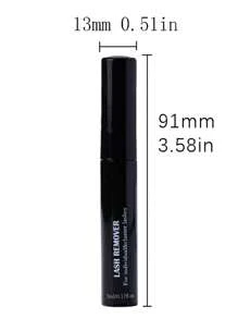 Cola e Selante de Cílios 10ml, Cola de Cílios Individuais Supermáxima Fixação e Removedor de Cola de Cílios 5ml, Kit de Pinças