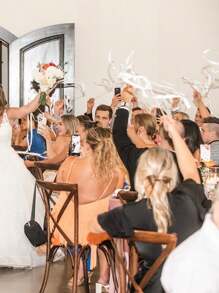 10/20pcs Wedding Wands Party Streamers Gold Bells Satin Ribbons Magic Fairy Wands Bridal Shower Photo Prop Romantic Wedding Send Off Kissing Bells Wedding&Bridal Party Favors Gifts Birthday Graduation Birthday Decorations Party Decorations Bachelorette Summer Beach Back To School School Supplies Room Decor - Multicolor - View 3