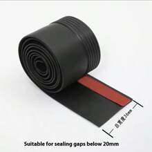 1 Piece Of Rubber Sealing Strip, Professional Self-Adhesive Window Sealing Strip For Doors And Windows, Rubber Anti-Collision Strip, Suitable For Retail Stores, Restaurants, Hotels, Anti-Theft Doors, Iron Doors, Glass Doors, Bedroom Noise Reduction Tools, Spring Decoration Products, Easter Supplies