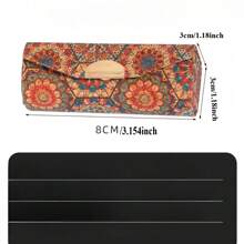 Retro Chinese Style Lipstick Box, Gift Box, Minimalist High-End Foldable Pastoral Lipstick Storage Box - Multicolor - View 2