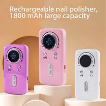 New Nail Polisher 45000 Rpm Rechargeable Portable Nail Polisher Professional Polishing Nail Remover.