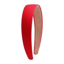9pcs Plain Color Satin Thin Headbands, Minimalist & Versatile Retro Hairbands, Daily & Commuting Gift Hair Accessories