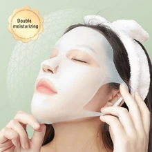 1pc Reusable Anti-Wrinkle Silicone Face Mask Holder For Sheet Masks, Moisturizing Facial Mask Cover, Prevent Evaporation, Beauty Face Tool ,For Mask Skincare Face Tool And Reusable To Prevent Evaporation, Face Care,For Sheet Masks, Moisturizing Facial Mask Cover, Prevent Evaporation, Beauty Face Tool,Beauty & Makeup Tool,Silicone Mask,Face Mask Skin Care,Sleep Mask,Gift For My Mother,Mother's Day,Skin Care Tools,Home Essentials,Face Shield