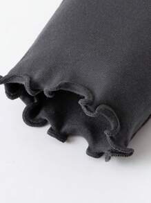 mini bala Girls' Skin-Friendly High Elasticity Leggings - Ultra-Soft Baby Pants