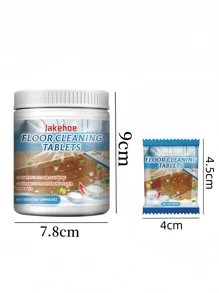 1/5 片装地板清洁片家用木质大理石地板温和清洁去污抛光亮白