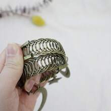 Cirelle 1 件复古星月金属窗帘夹，适用于客厅、卧室、书房家居装饰礼物生日毕业、拉玛舒适家居、乔迁礼物、高端酒店用品、民宿装饰、特殊礼物、送给女性/女孩/女朋友的礼物 - 銅色 - 查看 10