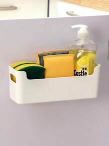 1pc Kitchen Wall-Mounted Storage Box, Cabinet Storage Box For Home