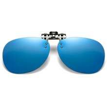 Multi-Color Summer Beach Holiday Unisex Eyeglasses, Round Shape Elegant UV Protection Clip-On Glasses Suitable For Fishing, Driving, Travel, Photography, Couples Clip-On Fit For Various Frames