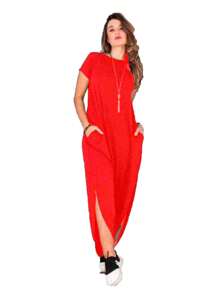 Palazzo Tipo Aladin Casual - Rojo - Ver 2