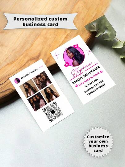 Custom Business Cards, Designed And Printed With Your Business Logo, Social Media And Information On., Ornamental, Reusable, Multi-Functional, Modern, Colorful, Cute, Vintage, Workers, Clients, For Business/Work/Office, For School, Back To School, Multi-Functional, Ornamental, Personalized, Unique, Customized, Workers, Clients, Students, For Business/Work/Office, For School, Middle School Students, High School Senior High School Students, College Students, University Students, Freshman, Sophomore, Underclassmen