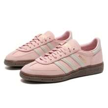 Adidas Originals HANDBALL SPEZIAL W Low-Top Sneakers, Women's Casual Student Training Shoes For Daily Wear & Travel, JI2646 - Miracle Purple Powder/alumina Brown/resin Yellow - View 3