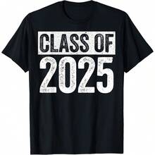 Camiseta de la clase de 2025 Camiseta de graduación de último año de 2025