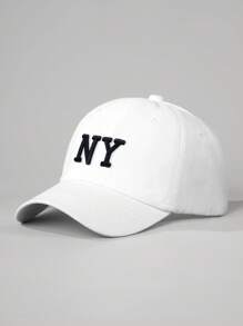 1pc/2pcs/3pcs Embroidered NY Baseball Cap, Outdoor Sun Protection Casual Hat For Boys & Girls, Suitable For Spring, Autumn, Travel, Beach