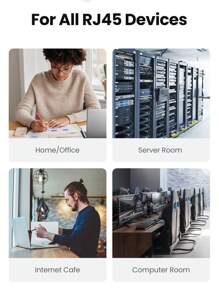 UGREEN Cat 8 Ethernet 40Gbps 2000Mhz Network RJ45 Lan Cable