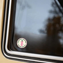 Emo Support Logo - Waterproof Vinyl Sticker, Suitable For Cars, Laptops And Water Bottles | Durable Cartoon Design, Easy To Apply - Multicolor - View 6