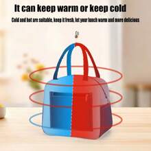 Personalized Lunch Tote Bag - Adult Reusable Leak Proof Insulation Material, Custom Artwork, Keeping Sandwiches Crispy All Day Long - Multicolor - View 8